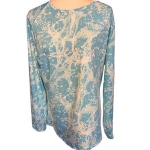 NWOT Women’s Silver Bait Blue Water Fishing Shirt XL